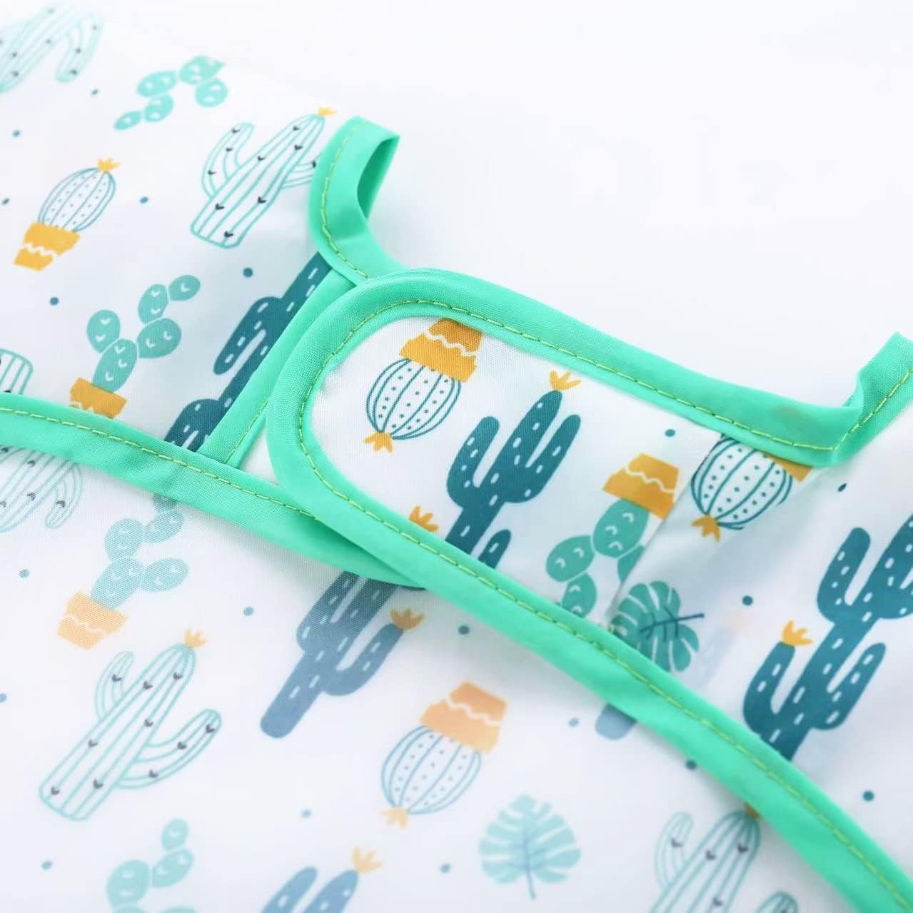 PandaEar 5 Pack Long Sleeve Bibs| Waterproof Full Bib with Sleeves for Babies Infant Toddler 6-24 Months| Mess Proof Baby Smock for Eating| Baby Apron for Feeding - Image 8